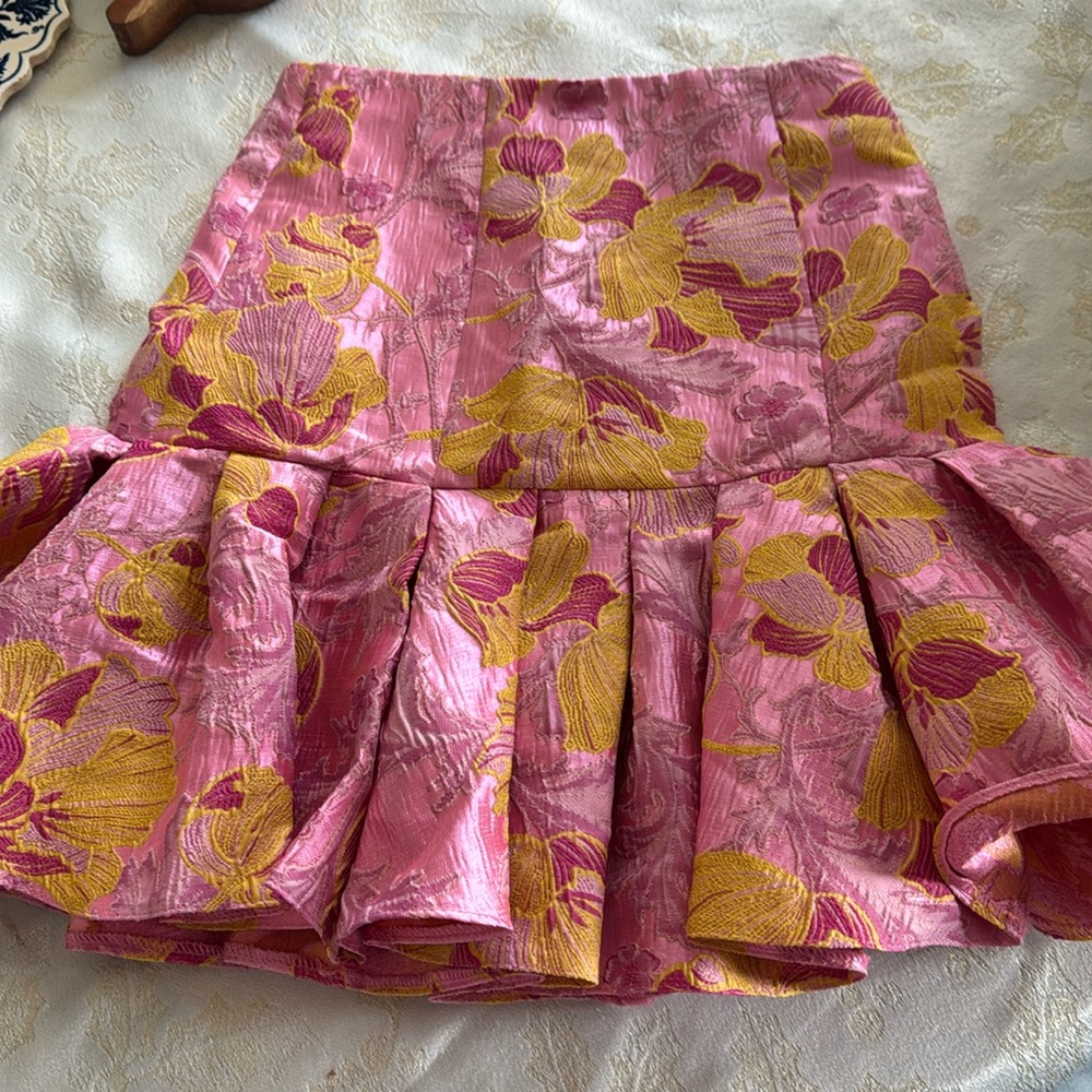 Jacquard skirt